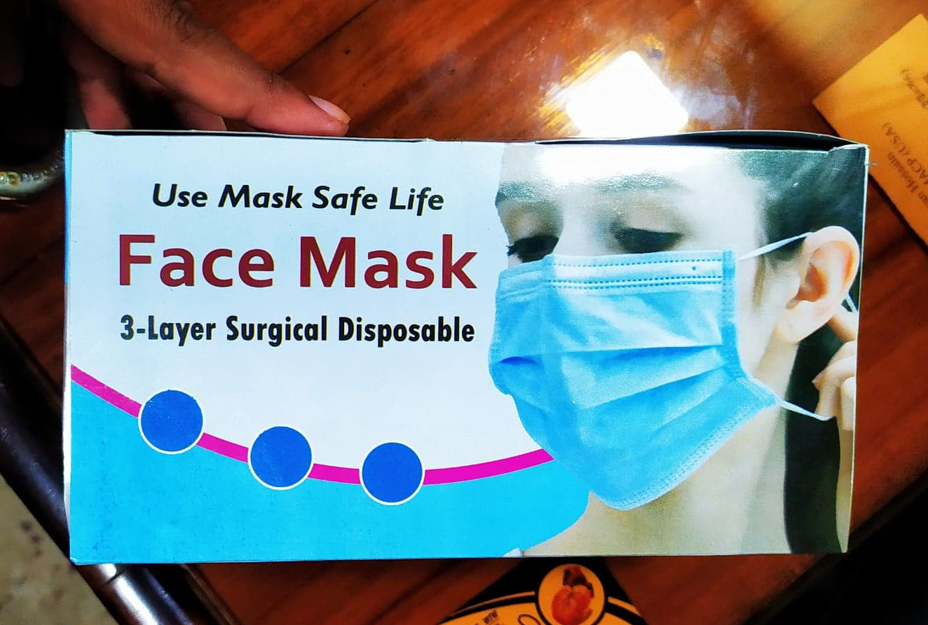 Face Mask/সার্জিক্যাল মাস্ক- 50 Pcs-400Tk