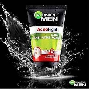 Garnier Men Acno Fight Anti-Pimple Face wash - 100 gm-460Tk