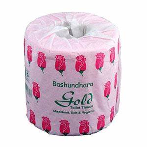 Bashundhara Gold Toilet tissue-1pc-25Tk