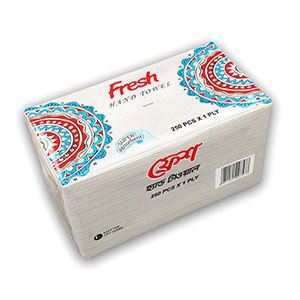 Fresh Tissue Hand Tawal 250 Pcs-78Tk